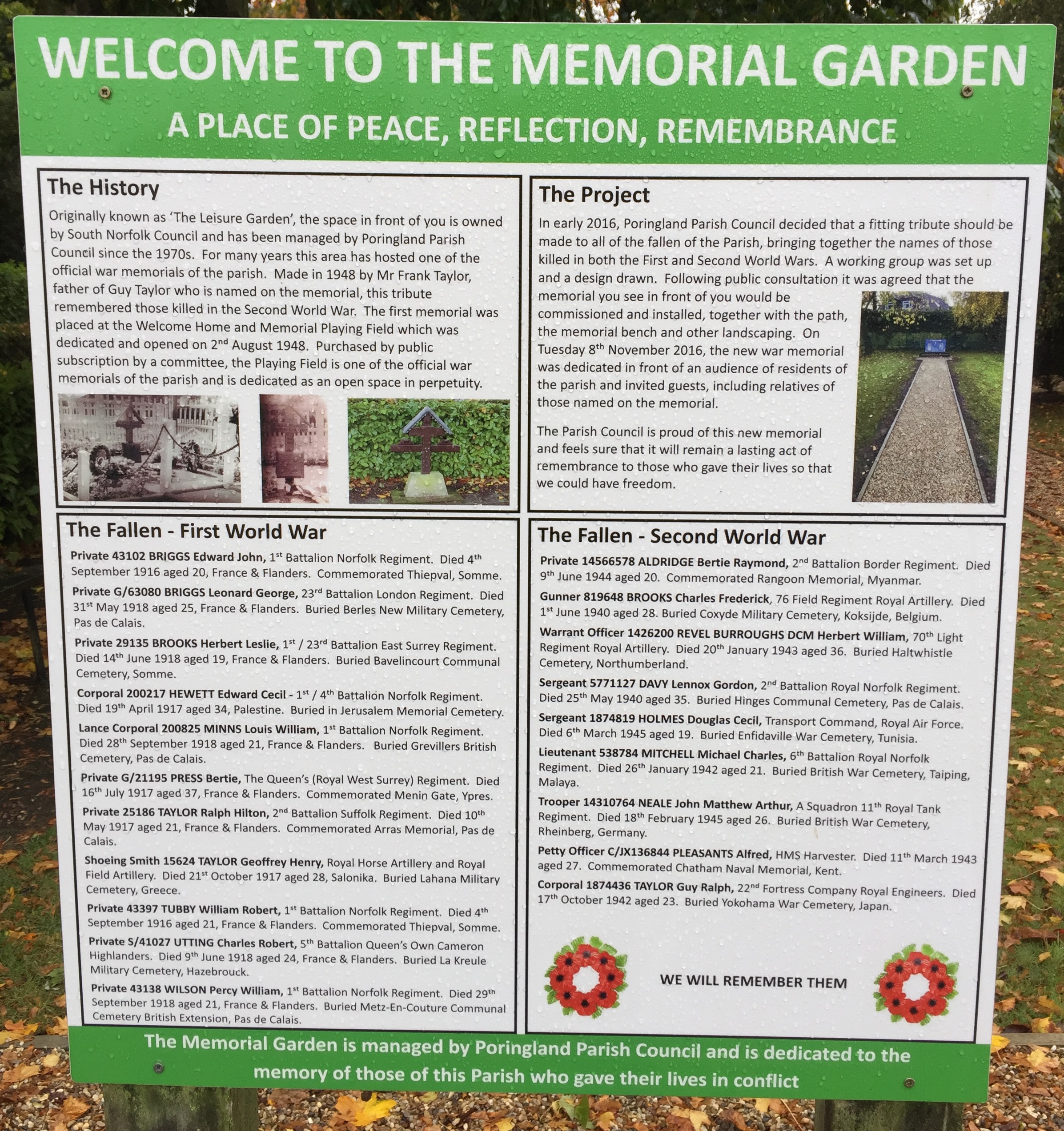 PoringlandMemorialGarden