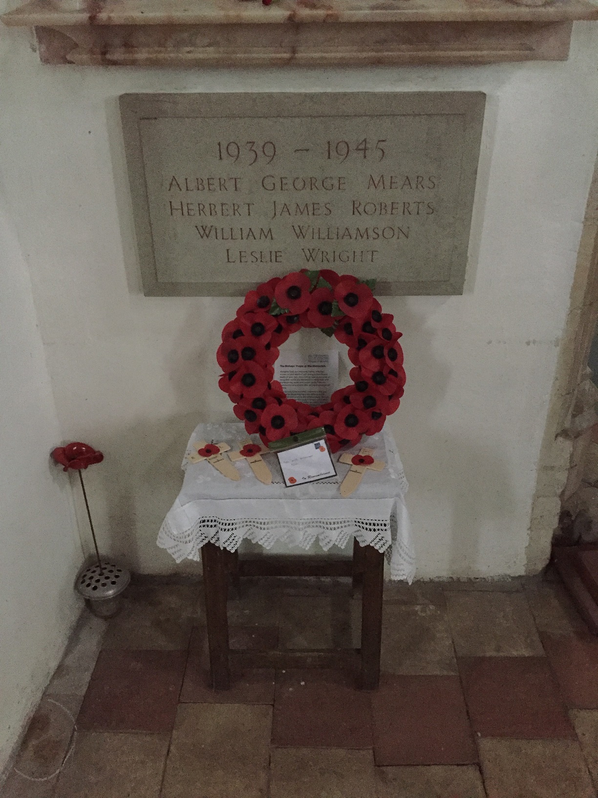 Saxthorpe_Church_WW2