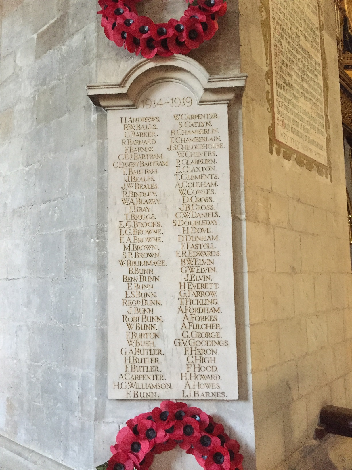 Wymondham_Abbey_Memorial_Plaque1