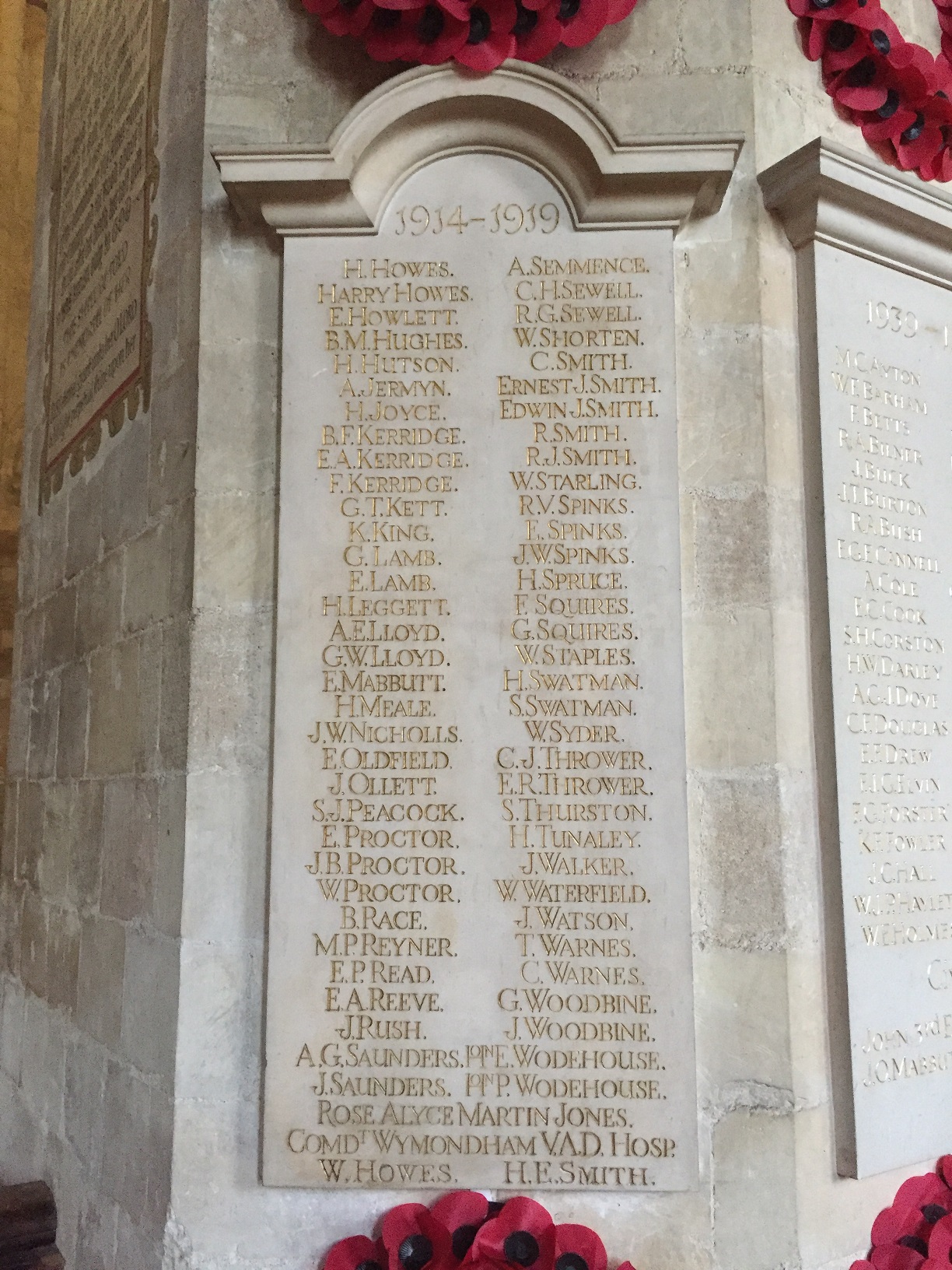 Wymondham_Abbey_Memorial_Plaque2